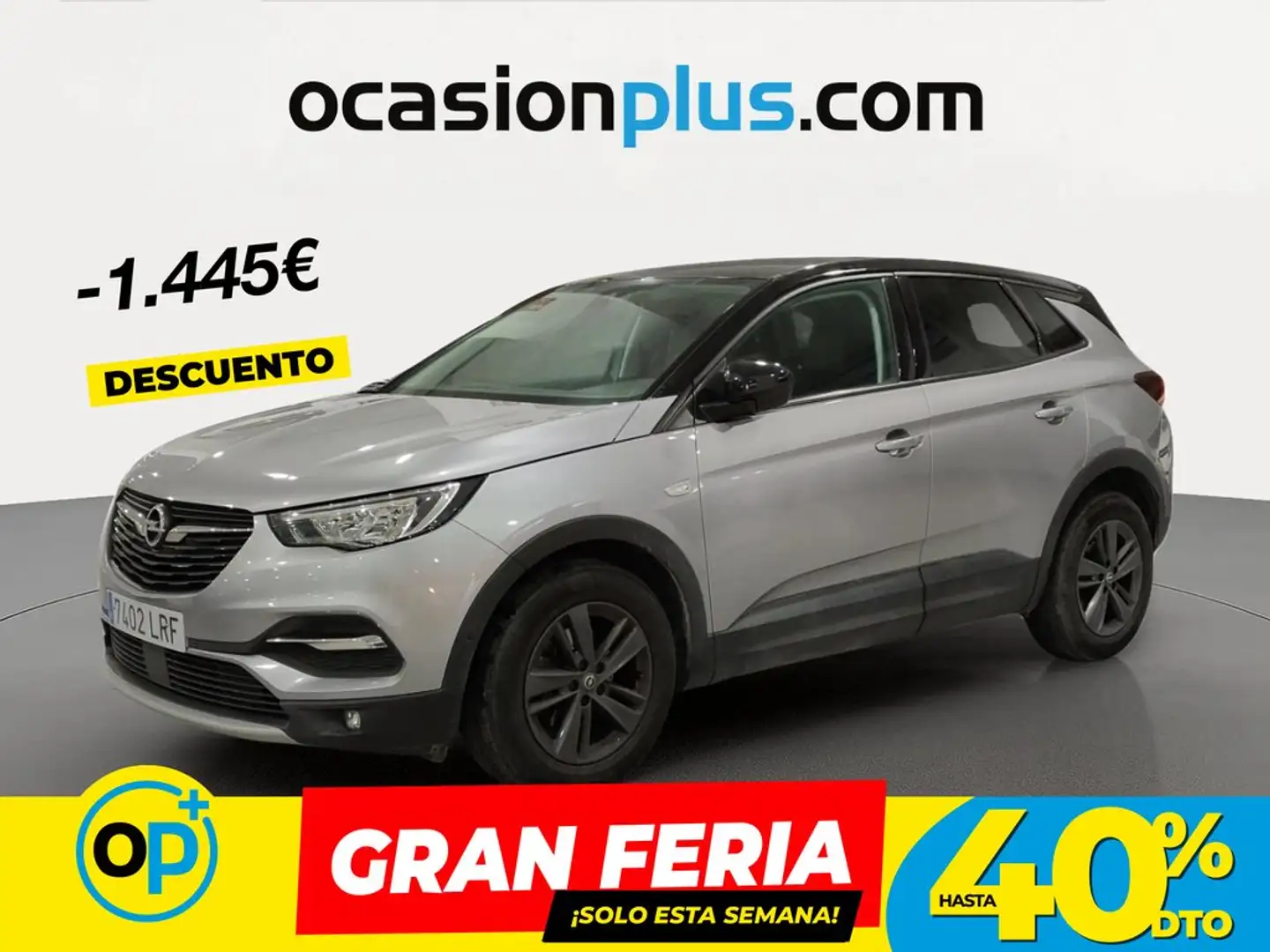 Opel Grandland X 1.5CDTi S&S Design & Tech 130 Gris - 1