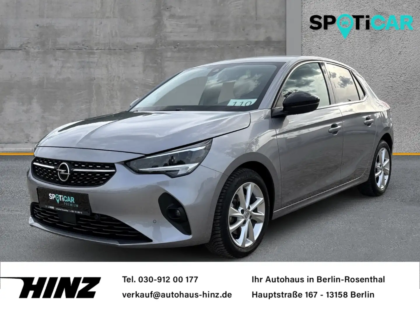 Opel Corsa F Elegance 1.2,NAVI,PDC+Kamera,AHZV,Allwetterreife Grey - 1