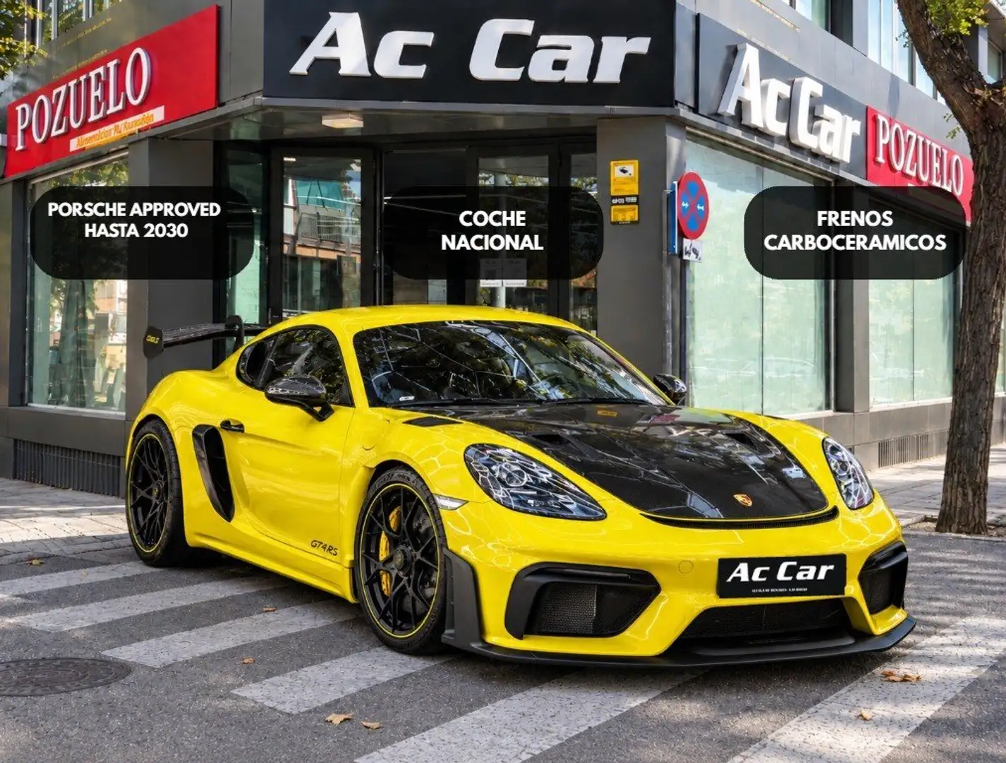 Porsche 718 Spyder Cayman GT4 RS Amarillo - 1