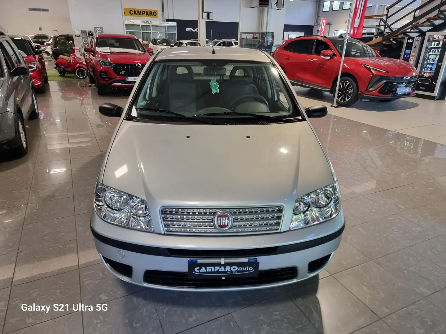 Fiat Punto Punto 5p 1.2 Classic KM 44000 OK NEOPATENTATI Zilver - 2