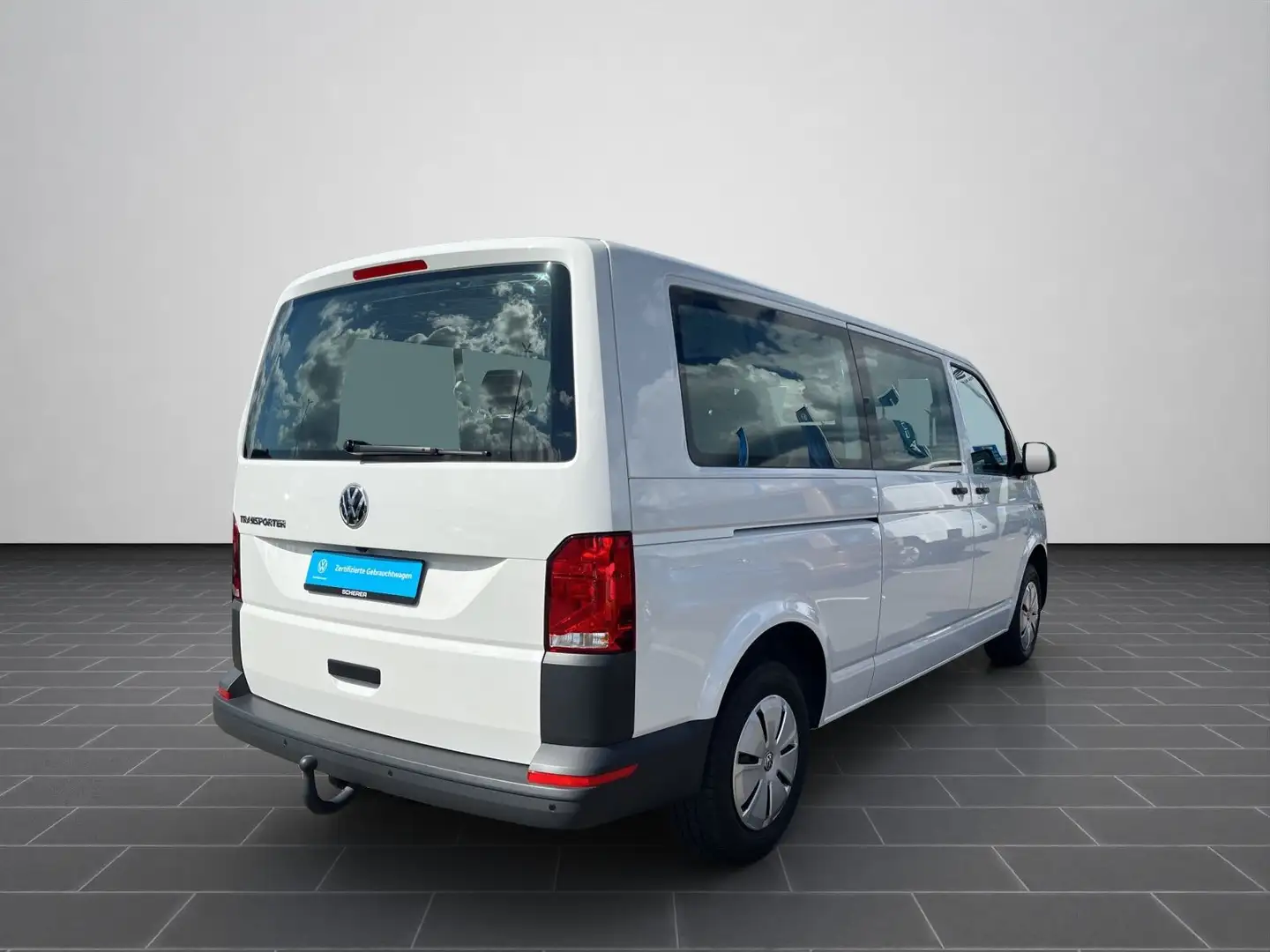 Volkswagen T6.1 Kombi LR 2.0 TDI 8-Sitzer CARPLAY AHK RFK E Weiß - 2