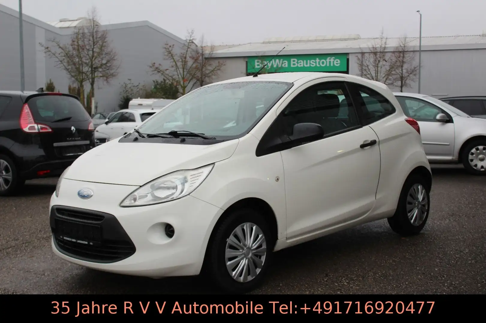 Ford Ka/Ka+ Trend 1.2 , Allwetterreifen, TÜV neu Weiß - 1