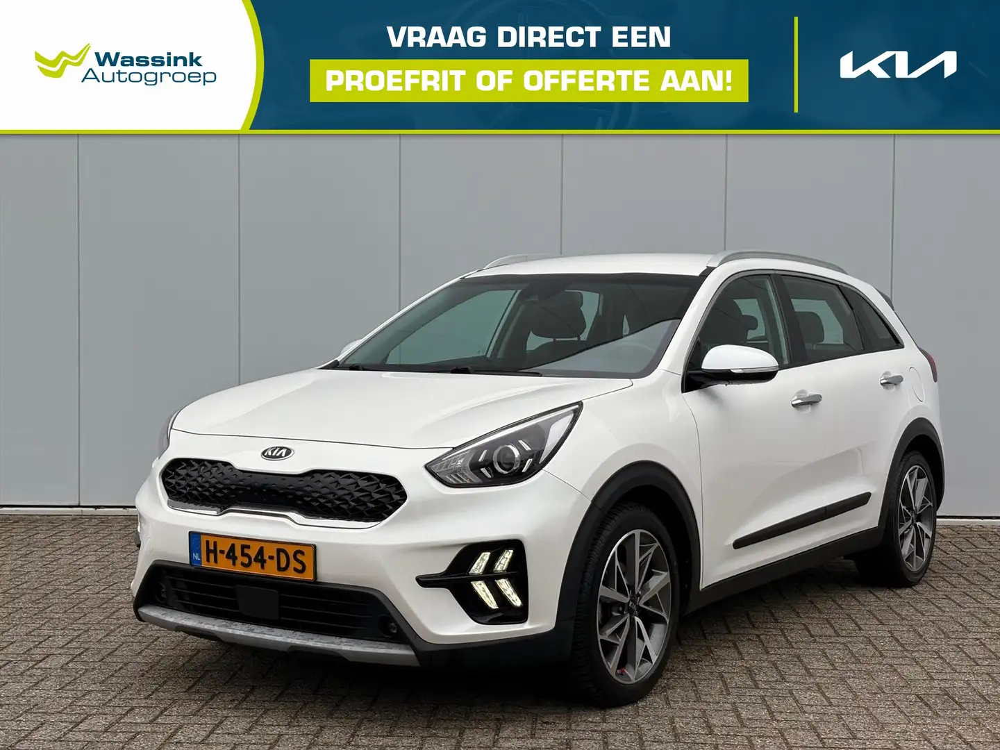 Kia Niro 1.6 GDi Hybrid 141pk DCT6 DynamicLine | Automaat | Blanc - 1