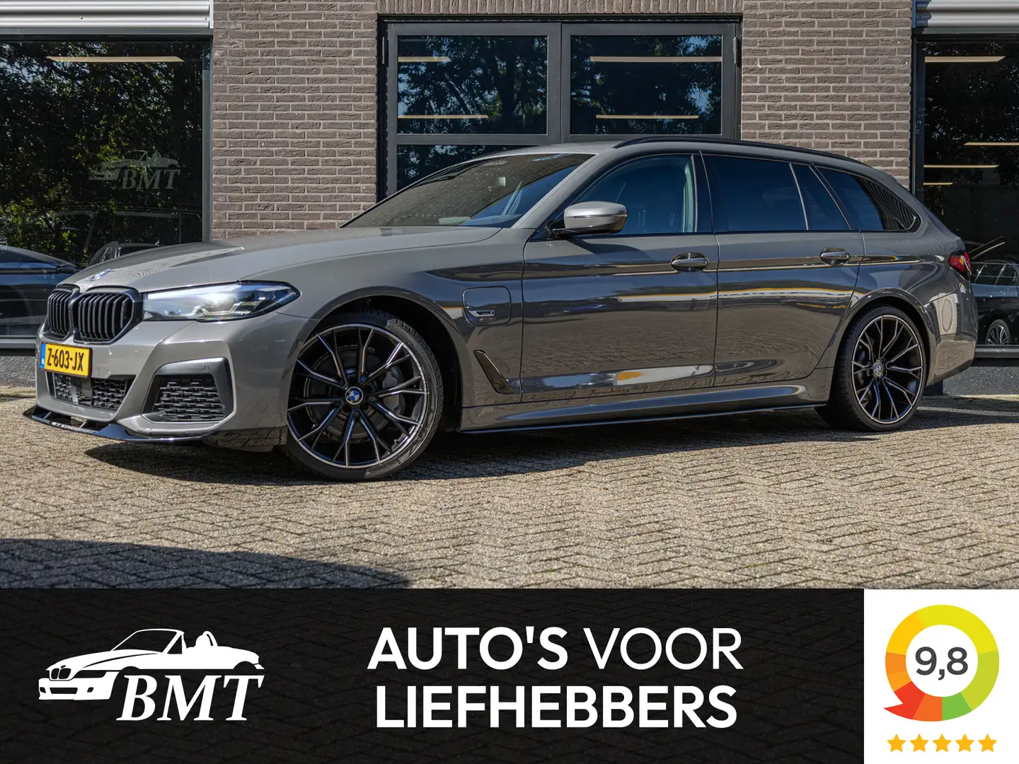 BMW 530 530e G31 Touring High Executive M Sport / Adaptive Gris - 1