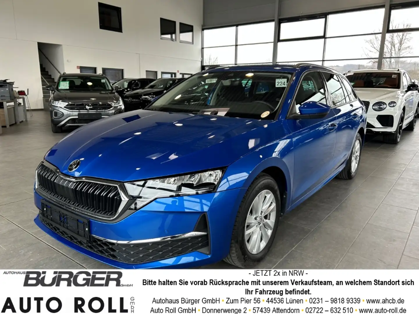 Skoda Octavia 1.5 TSI e-Tec Navi ACC LED Kamera Winterpaket Digi Blau - 1