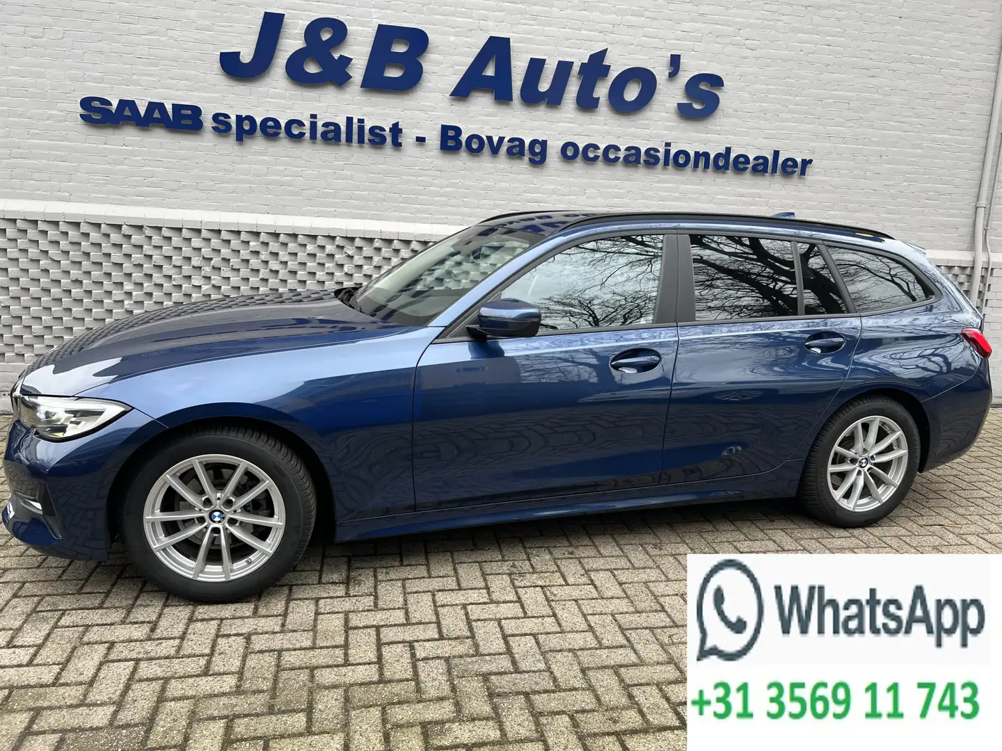 BMW 318 3-serie Touring 318i Executive Edition Automaat Ca Blauw - 1