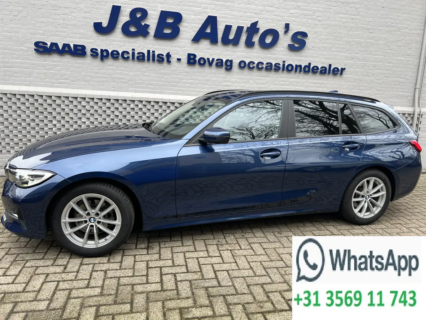 BMW 318 3-serie Touring 318i Executive Edition Automaat Ca Blauw - 1