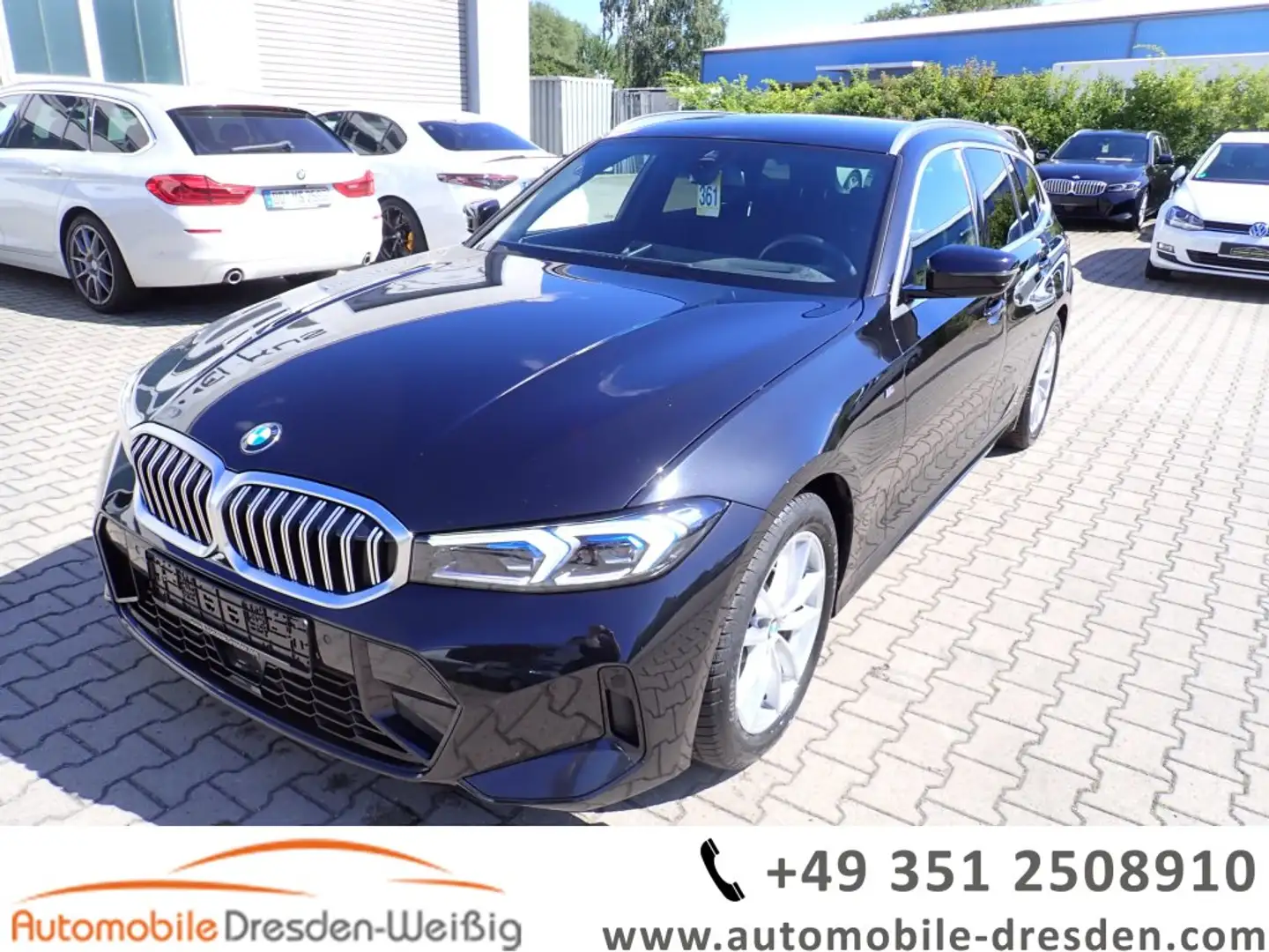 BMW 330 i Touring M Sport*UPE 70.360*HeadUp*HiFi*ACC Schwarz - 1