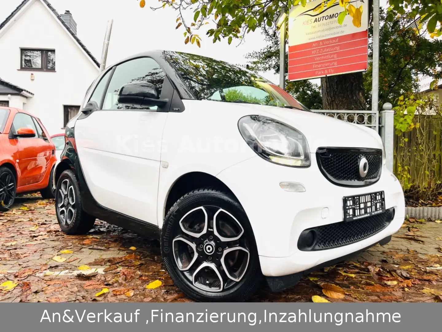 smart forTwo Prime AUTOM/LEDER/SITZH/PANO/KLIMA/1.HAND Black - 1