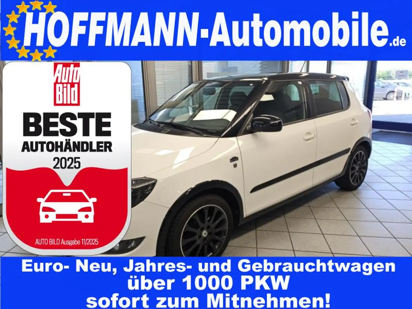 Skoda Fabia Monte Carlo Alufelgen,PDC,Klima,BT Weiß - 1