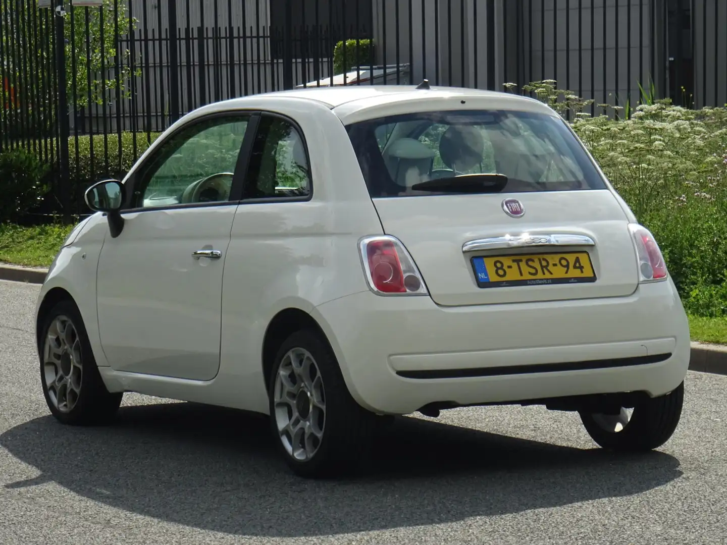 Fiat 500 1.0 TwinAir Pop BJ2014 NAP/AIRCO/S&S/APK 04-2026 Wit - 2