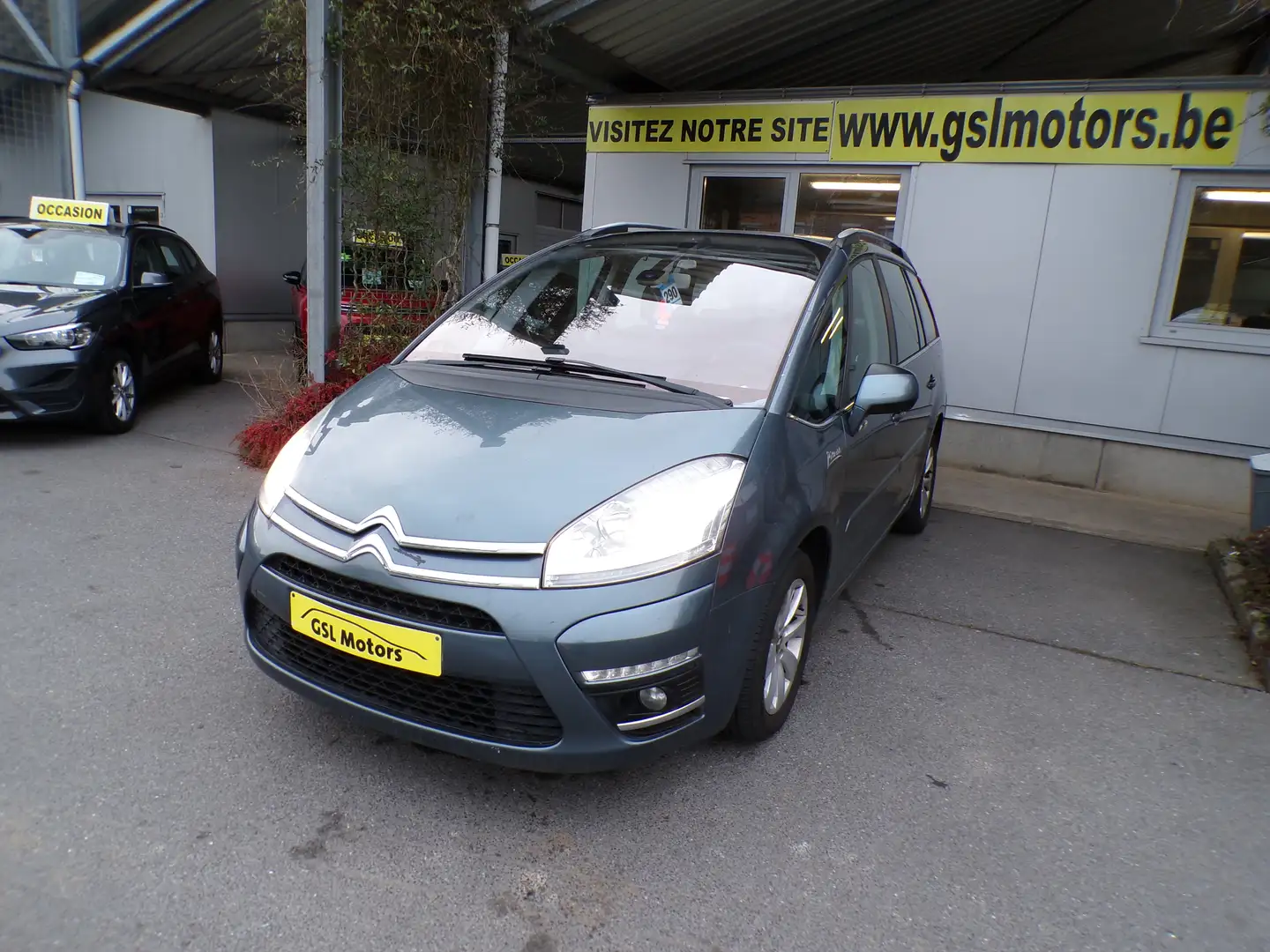Citroen Grand C4 Picasso 1.6 HDi 112cv Gris 08/2012 7places Airco Bluetooth Gris - 1