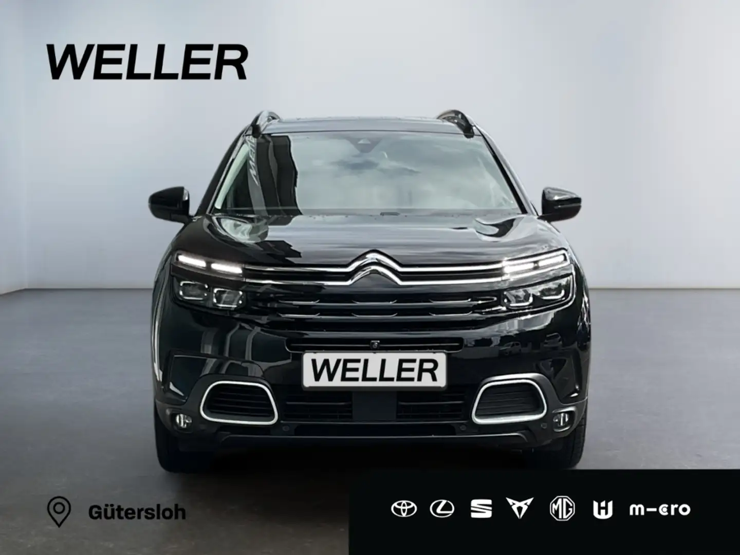 Citroen C5 Aircross BlueHDI 180 EAT8 SHINE PACK *AHK*360* Zwart - 2