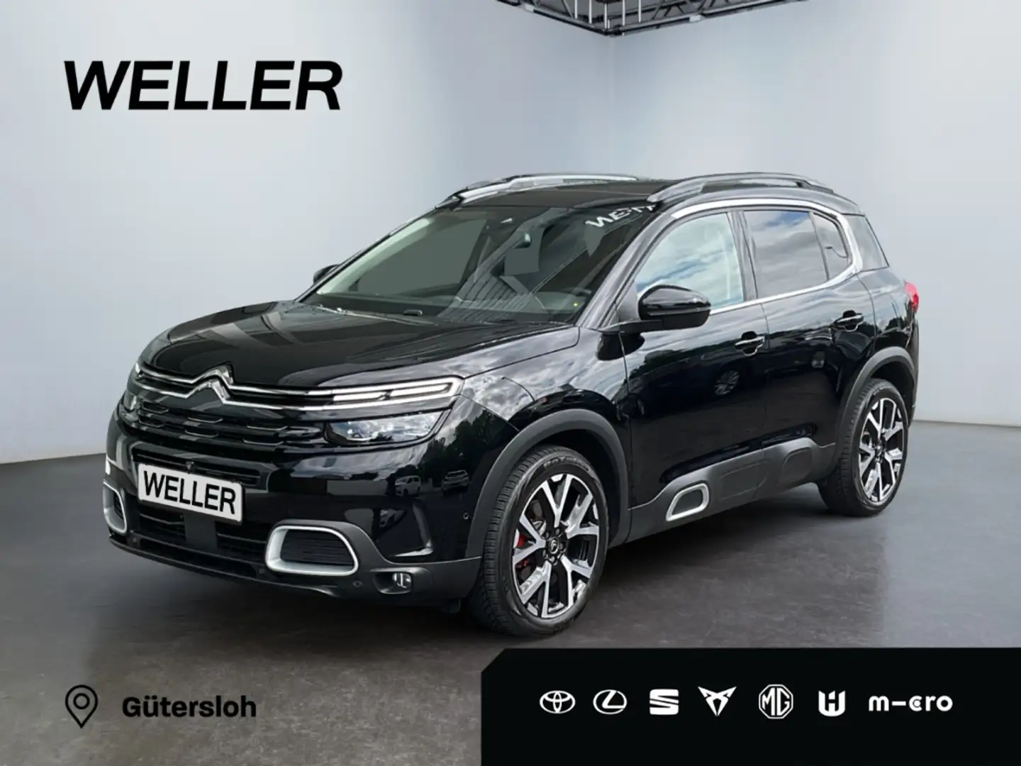 Citroen C5 Aircross BlueHDI 180 EAT8 SHINE PACK *AHK*360* Zwart - 1