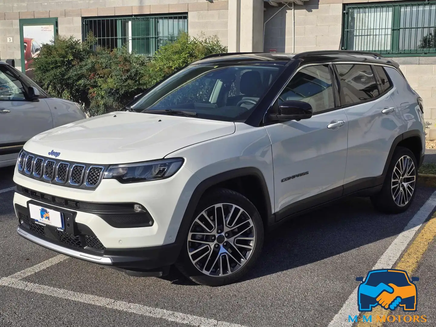 Jeep Compass 1.3 Turbo T4 190 CV PHEV AT6 4xe Limited Bianco - 1