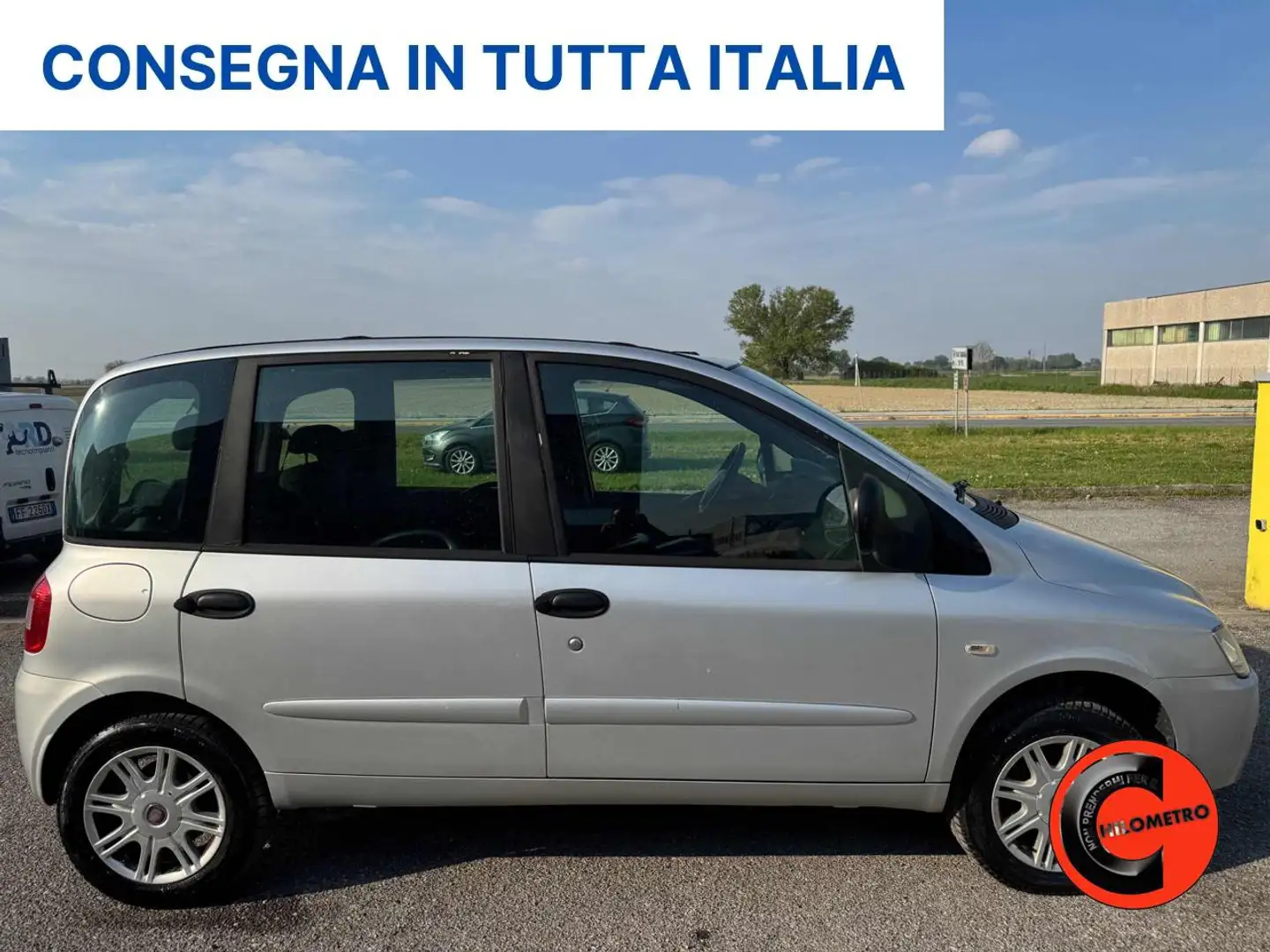 Fiat Multipla 1.6 16V N.P-CERCHI IN LEGA-GANCIO TRAINO-SENSORI- Argento - 2