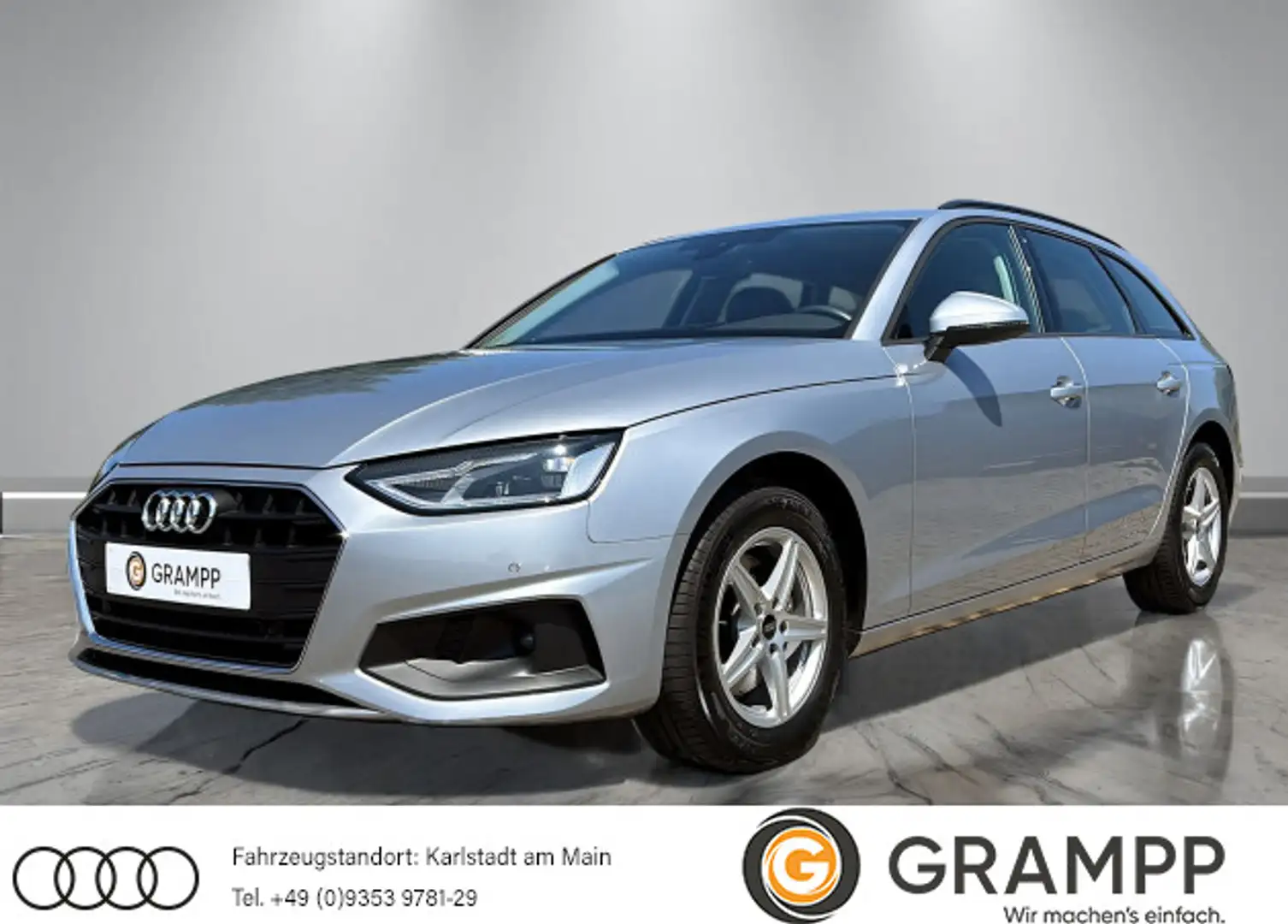 Audi A4 35 TDI S-tronic +STADT+TOUR+KAMERA+LED+ Plateado - 1