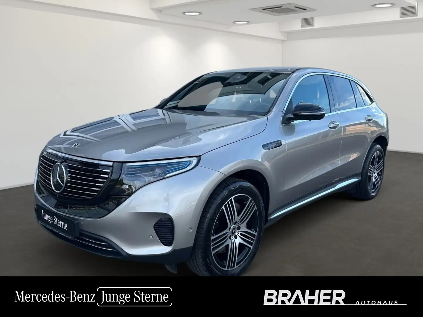 Mercedes-Benz EQC 400 4MATIC AMG Line FAP SHD Klima Shz Ambi eHeck Silber - 1