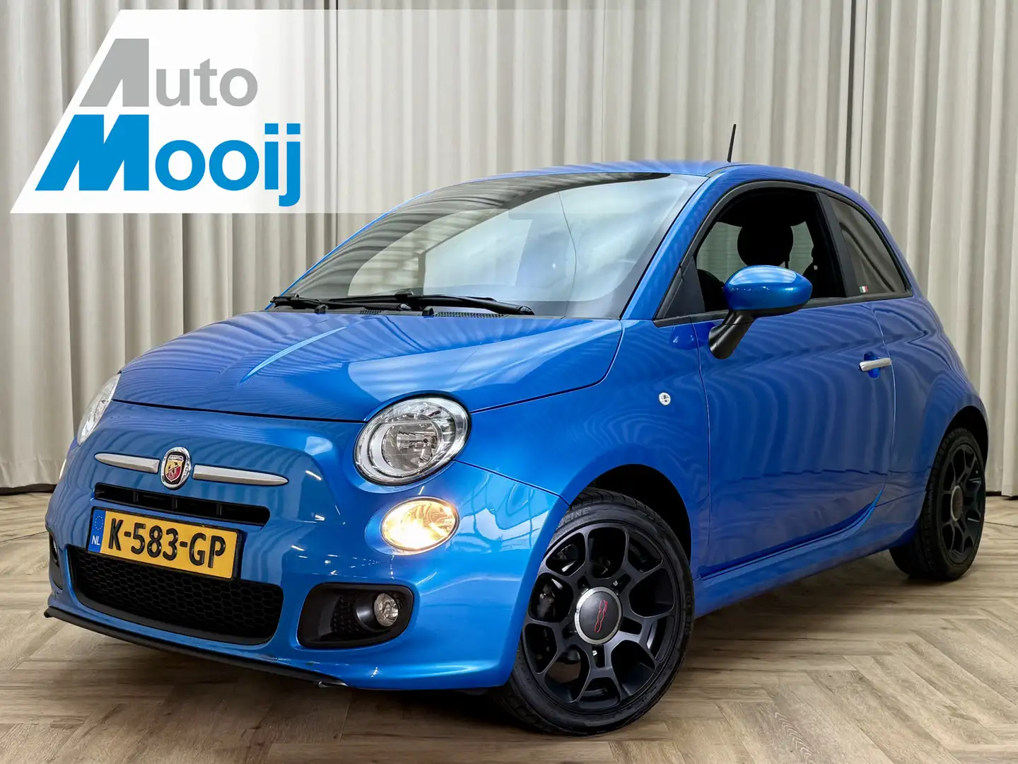 Fiat 500 500S 1.2 *Abarth-Look* Digital Cockpit / Blu Itali Blauw - 1