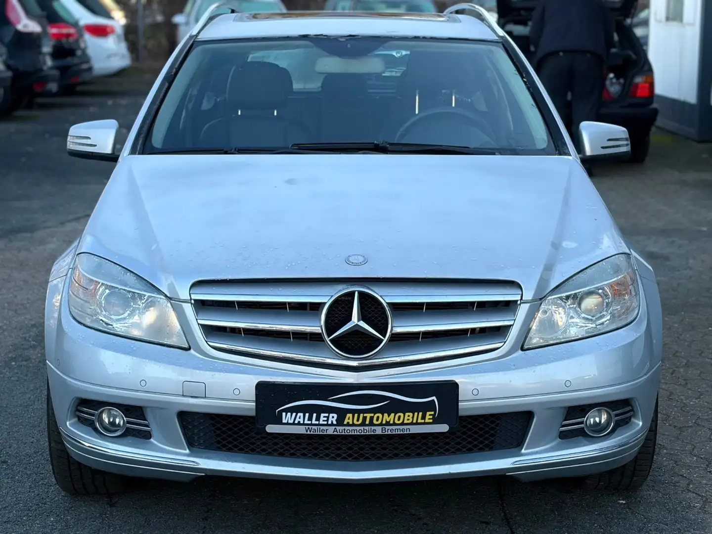 Mercedes-Benz C 200 T-Modell AUTOMATIK/TÜVNEU/NAVI/PDC/SHZ/LED Argent - 2