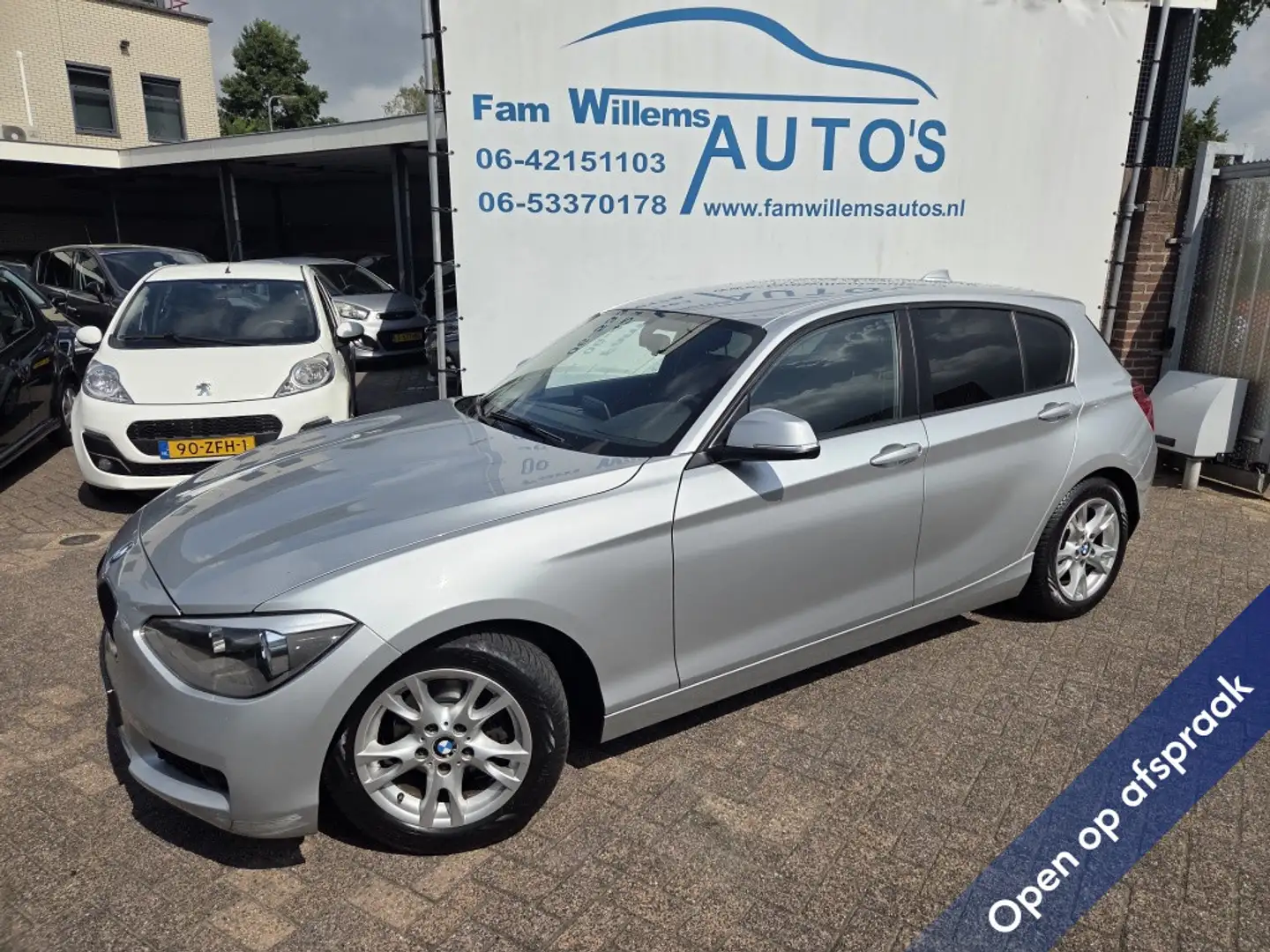BMW 114 1-serie 114i EDE Business Grijs - 1