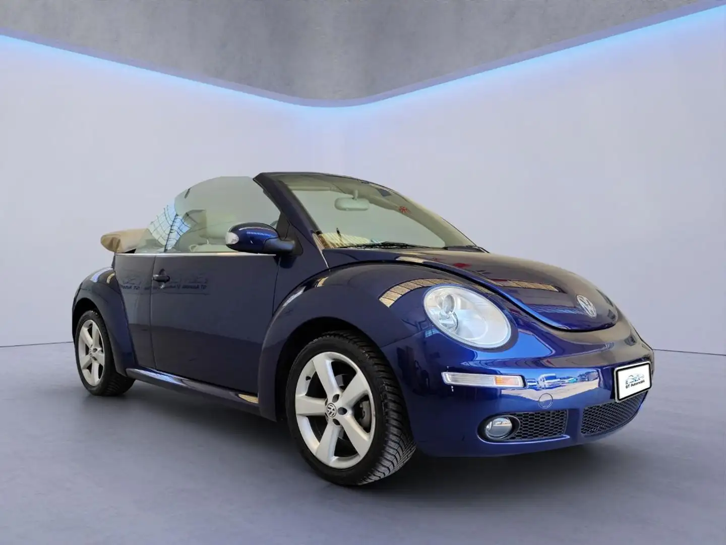 Volkswagen New Beetle 2.0 Cabrio automatico 60.900 km unica! Blu/Azzurro - 2