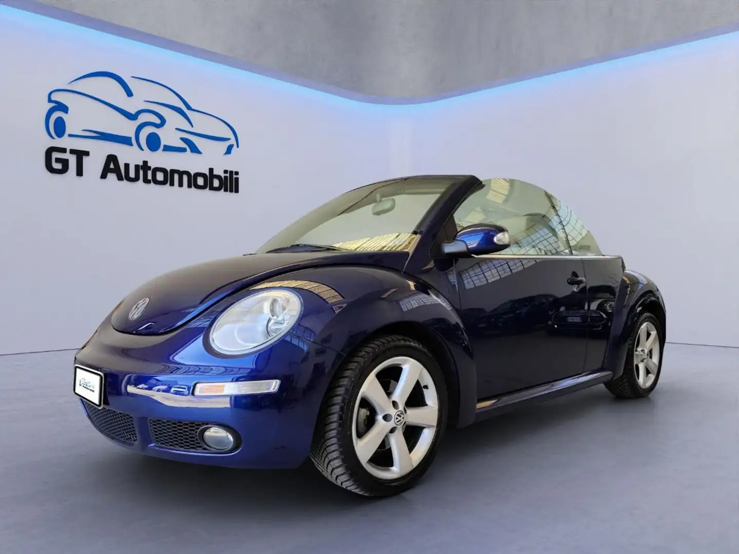 Volkswagen New Beetle 2.0 Cabrio automatico 60.900 km unica! Blu/Azzurro - 1