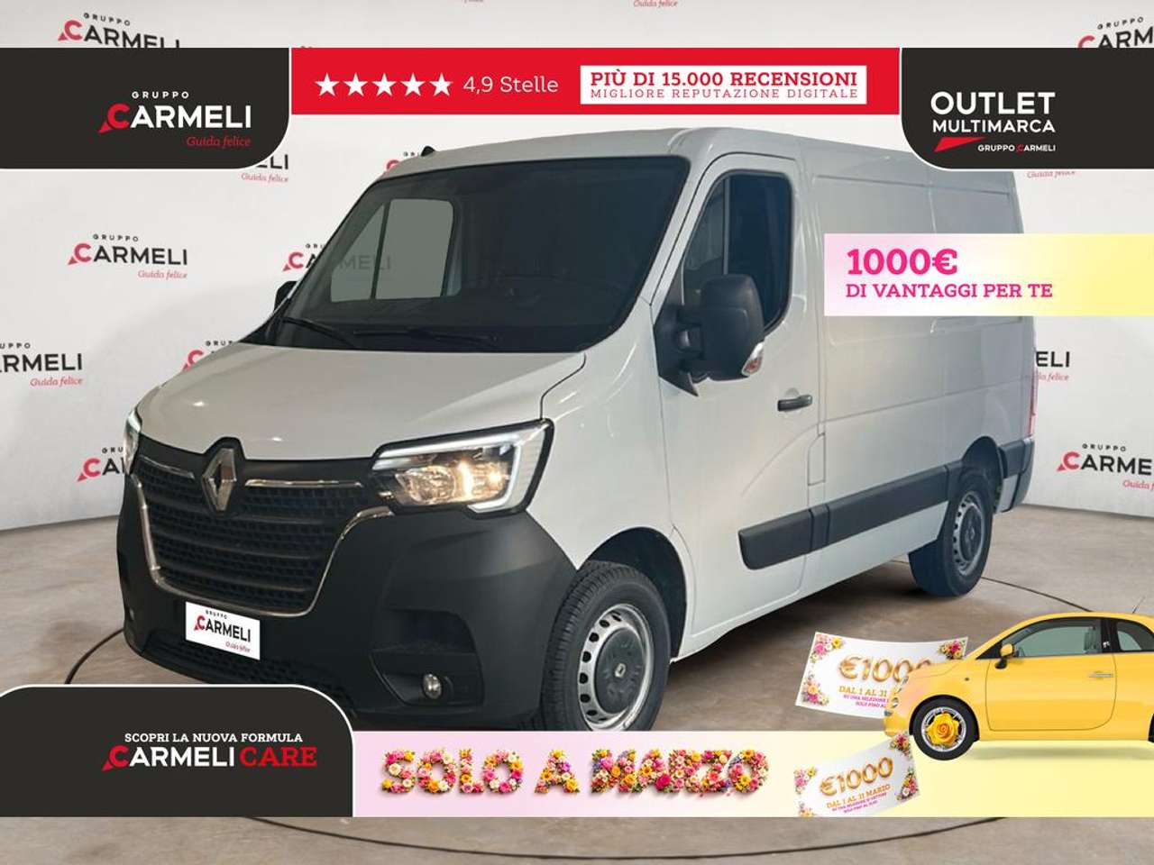 Renault Master T28 2.3 dci 135cv L1H1 Ice E6d-temp - IVA ESCLUSA