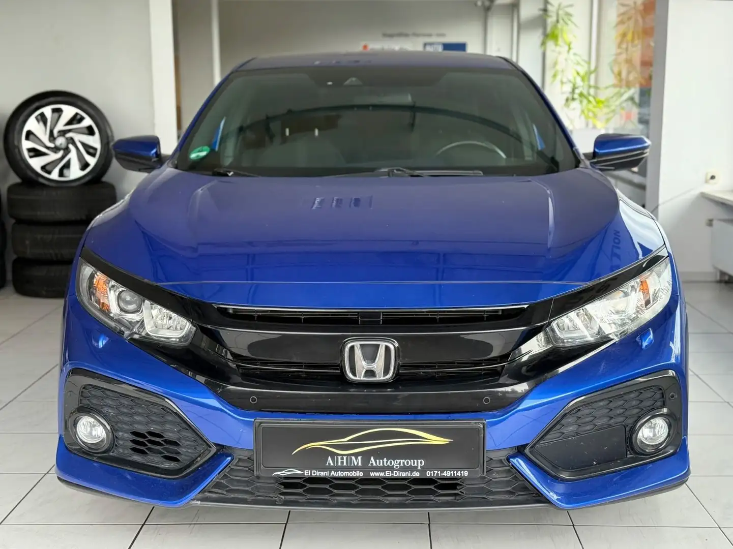 Honda Civic 1.0 VTEC Elegance Aut./ACC/VirtC/RCam/Navi Blau - 2