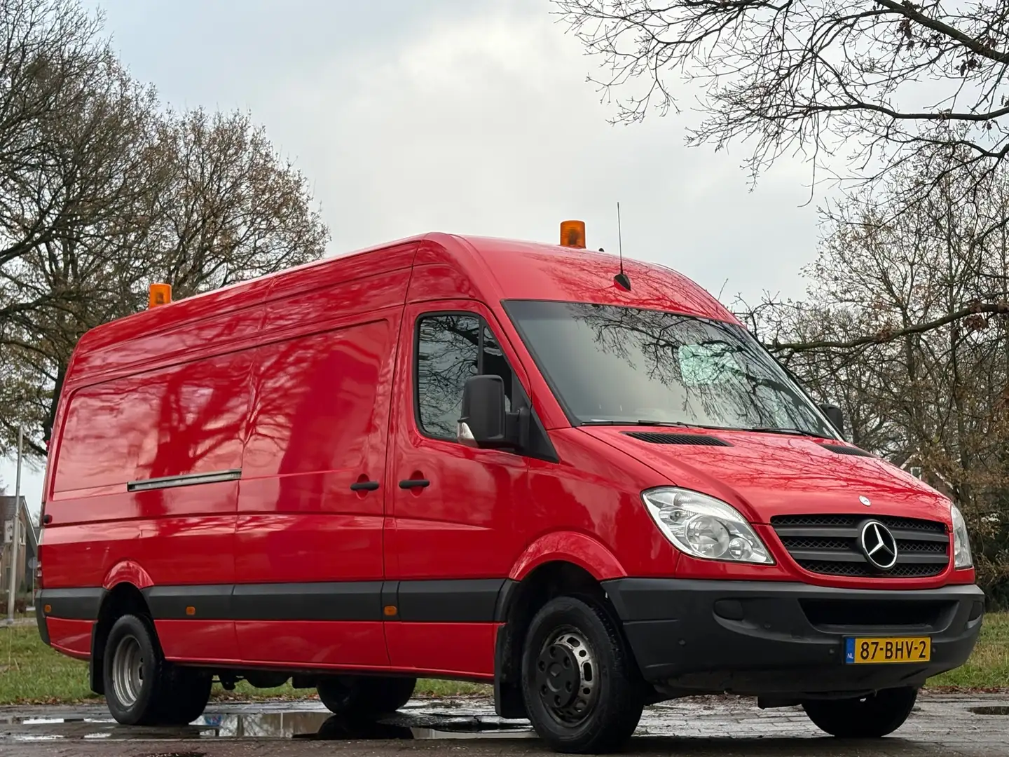Mercedes-Benz Sprinter VRACHTWAGEN C-RIJBEWIJS|AUTOMAAT|achteruitrijcamer Rood - 2