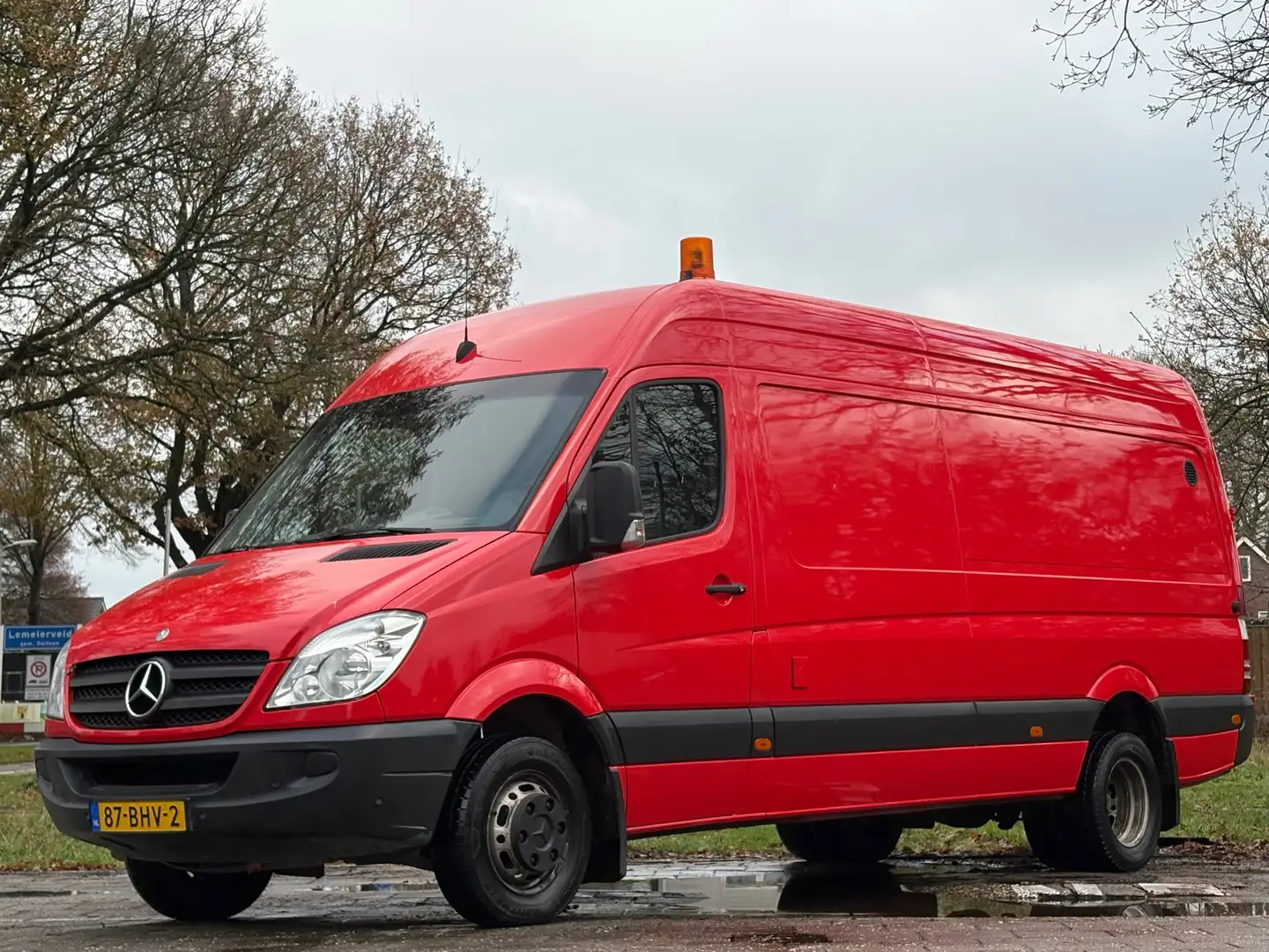 Mercedes-Benz Sprinter VRACHTWAGEN C-RIJBEWIJS|AUTOMAAT|achteruitrijcamer Rood - 1