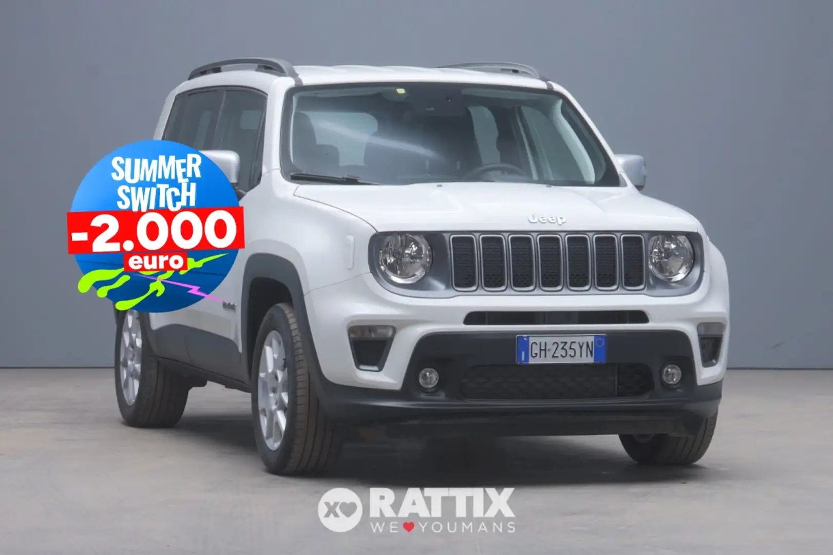 Jeep Renegade 1.3 T4 Phev Limited 4xe AT6 Wit - 1