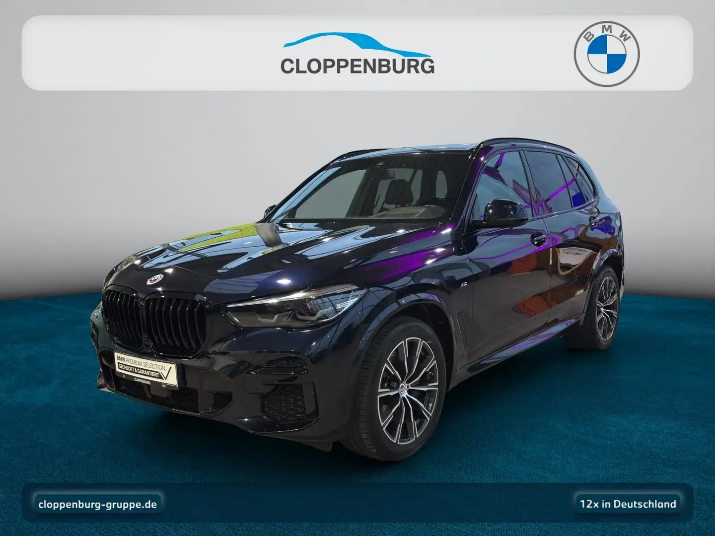 BMW X5 xDrive30d M Sportpaket Head-Up+Navi+Luft+ACC Schwarz - 1