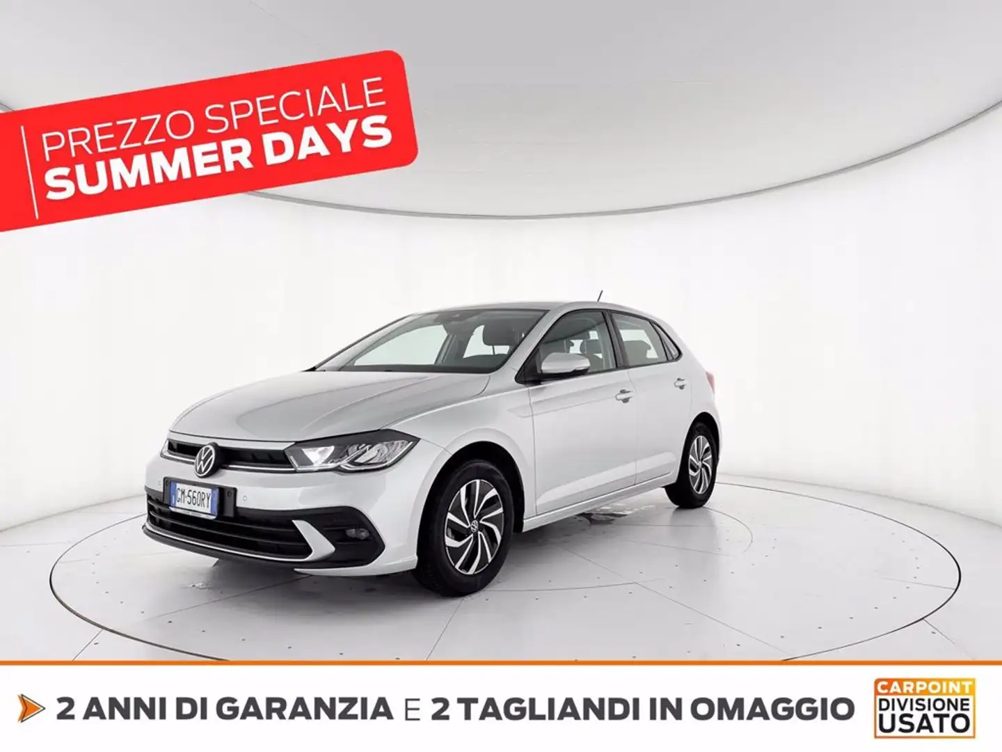Volkswagen Polo 1.0 tsi life 95cv dsg Grigio - 1