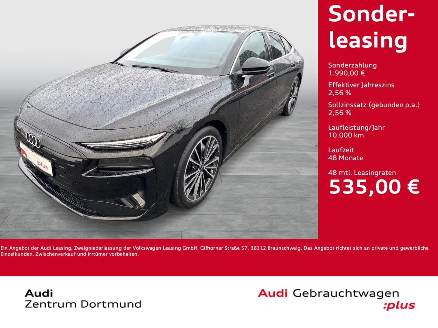 Audi A6 e-tron Sportback quattro advanced AHK ACC 20Z Schwarz - 1