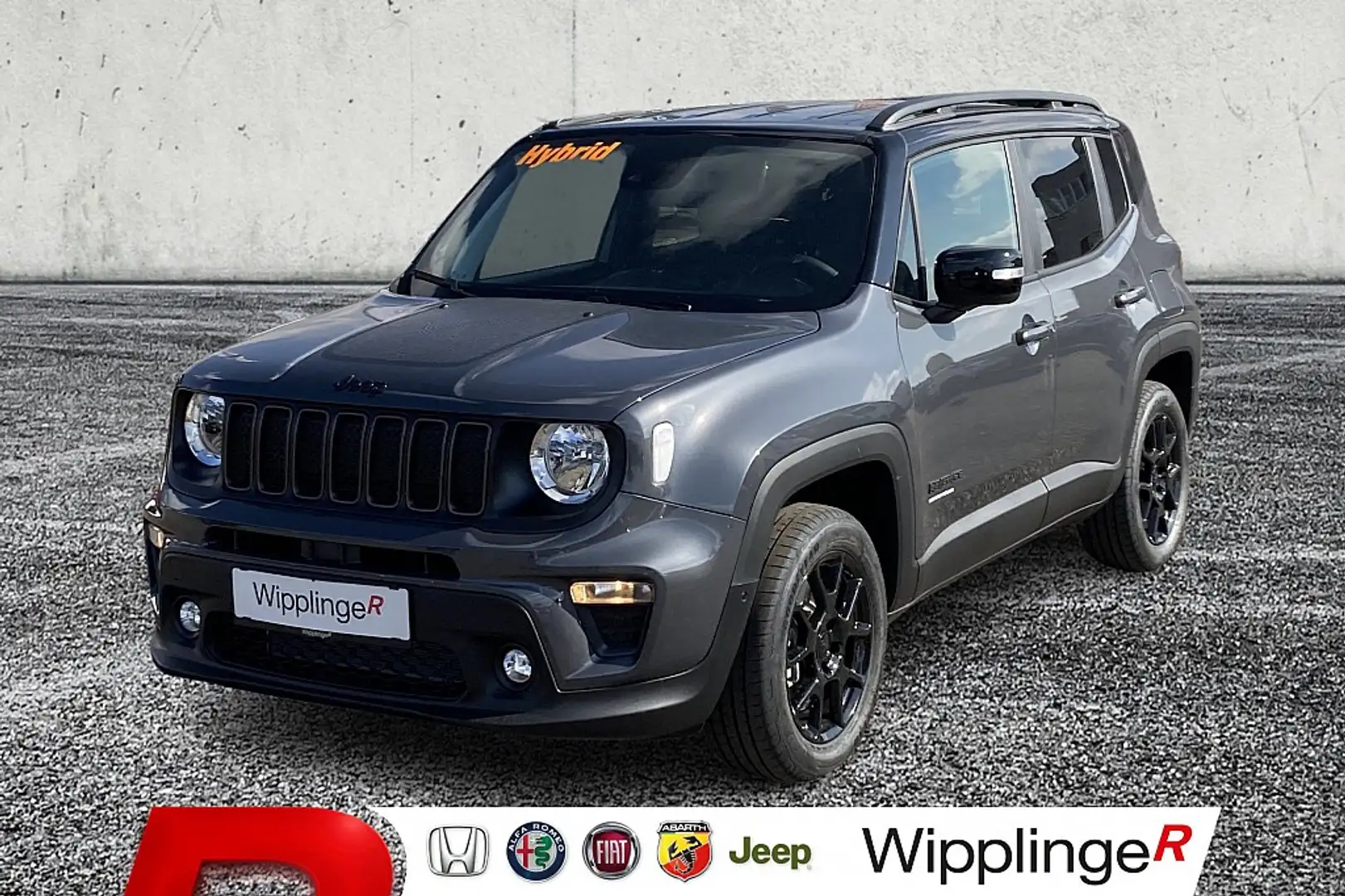Jeep Renegade 1.3 PHEV 190PS AT 4xe Upland Gris - 1