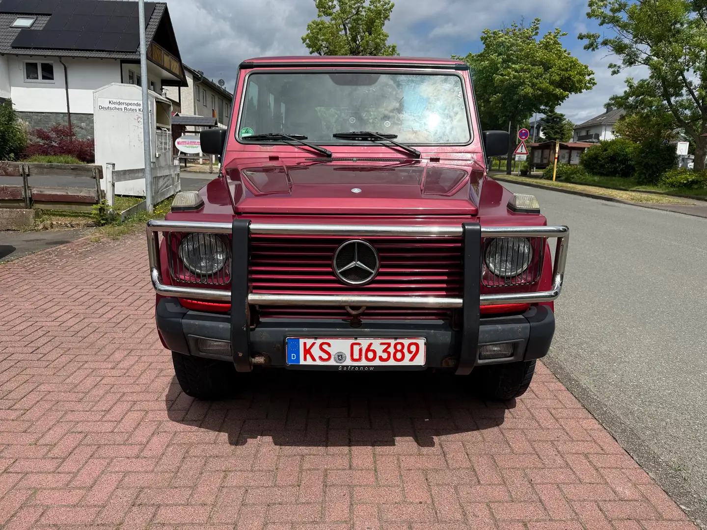 Mercedes-Benz G 300 (GE) Leder HU AU 02/2026 AHK Bullenfänger Rot - 2