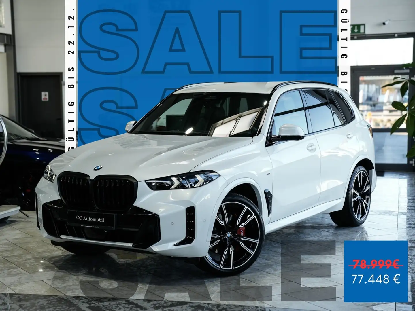 BMW X5 xDrive30d M SPORT PRO 22LM 360K AHK Blanc - 1