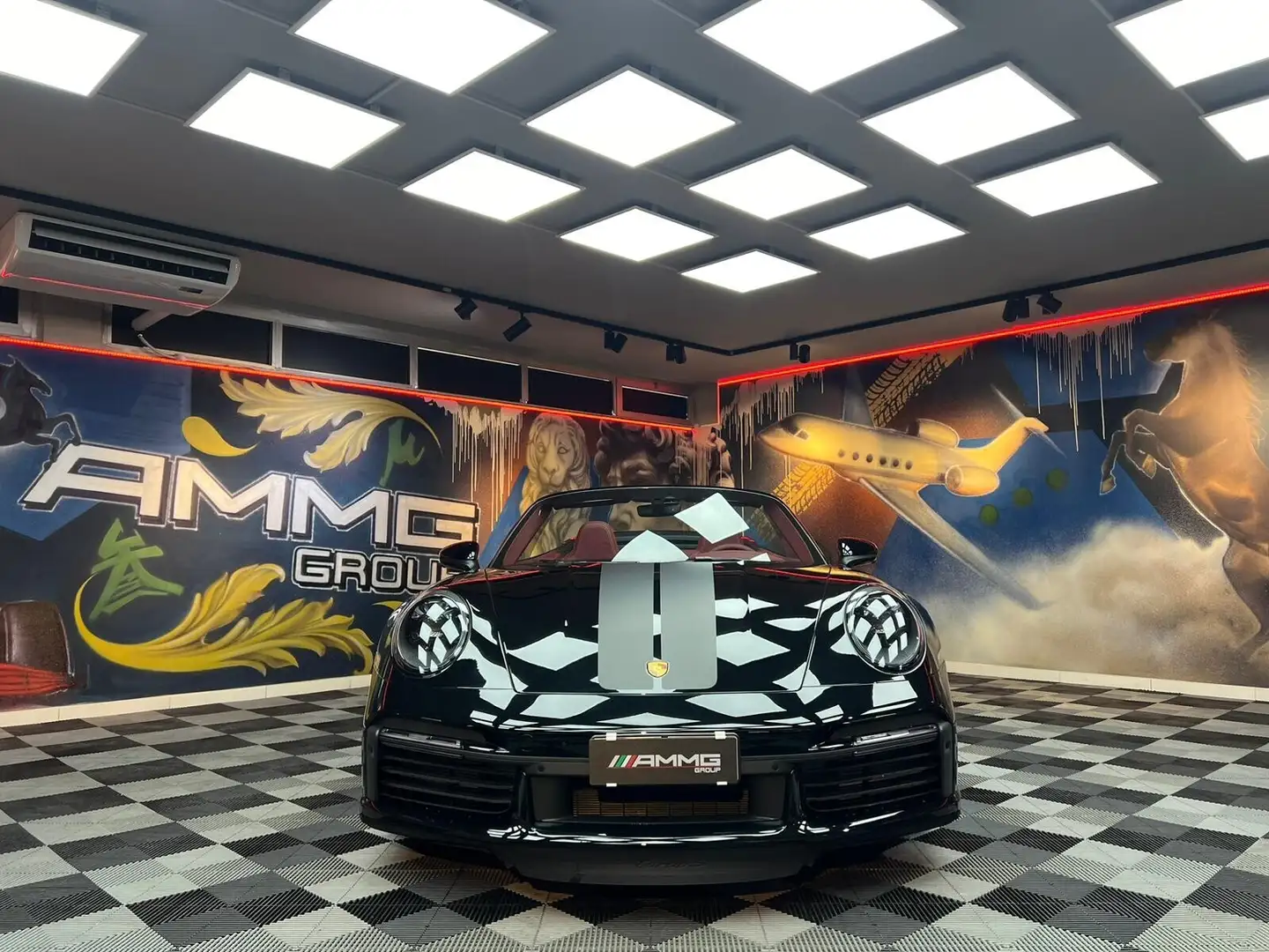 Porsche 911 Turbo S Cabriolet Nero - 2