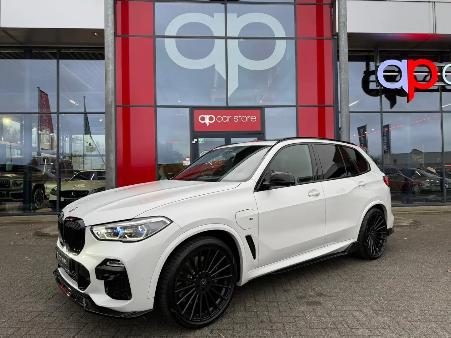 BMW X5 XDrive45e High Executive Blanc - 1