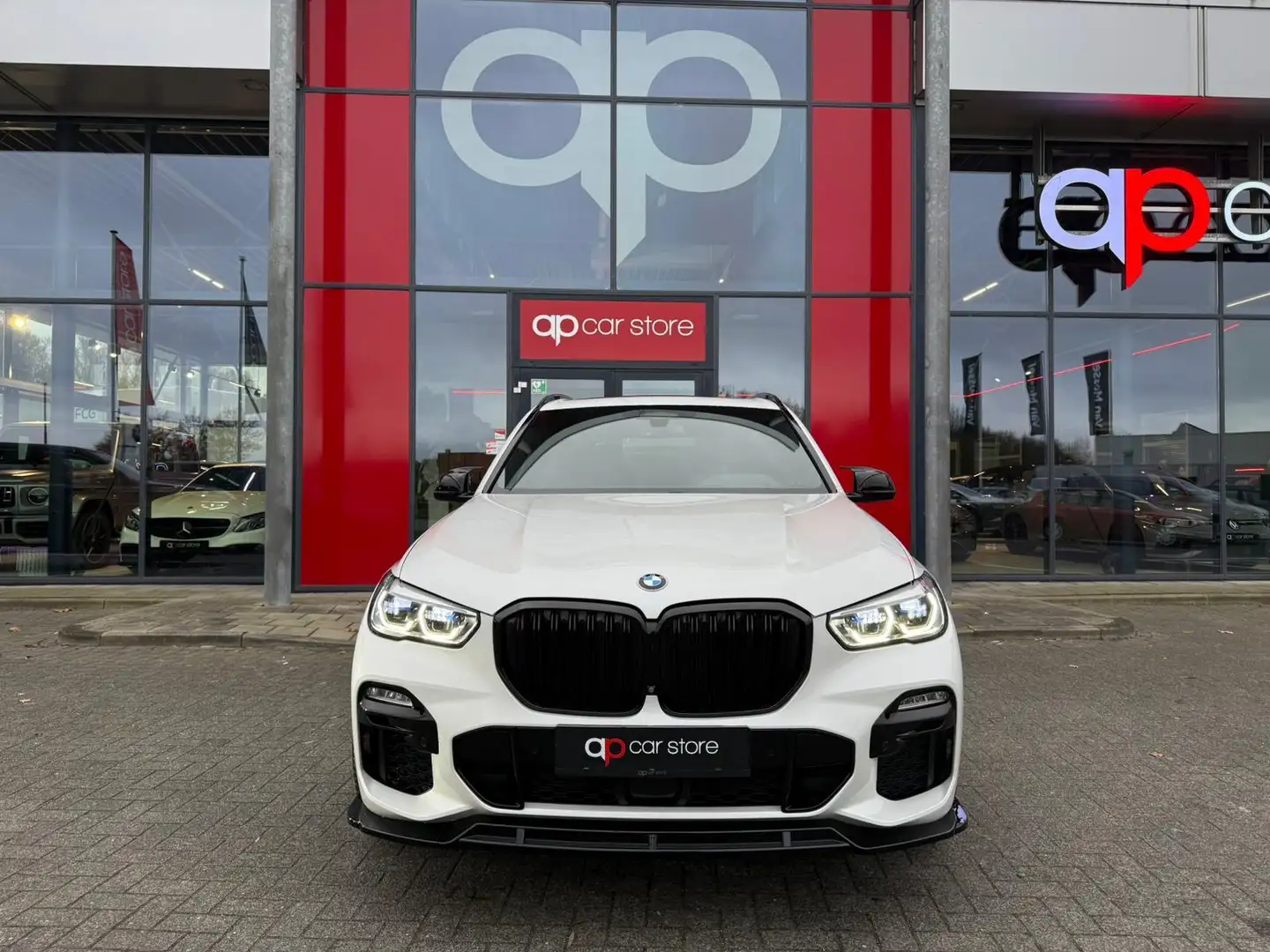 BMW X5 XDrive45e High Executive Blanc - 2