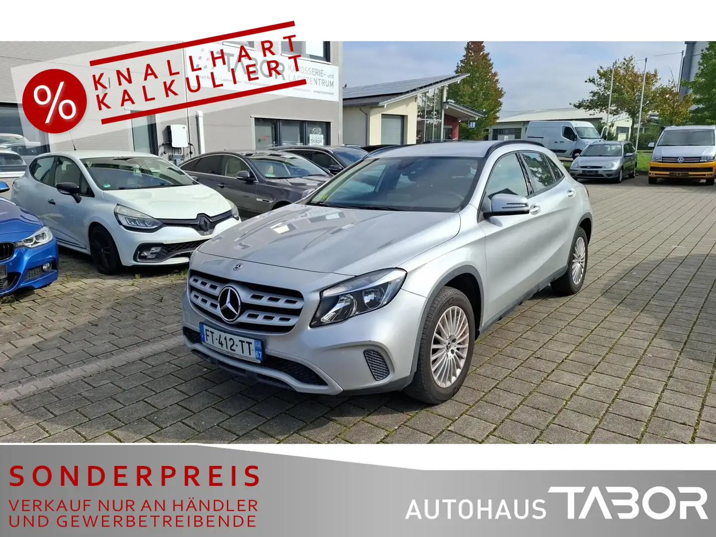 Mercedes-Benz GLA 180 180 d DCT Nav eHk Kam KeyLess Temp LM17Z Argent - 1