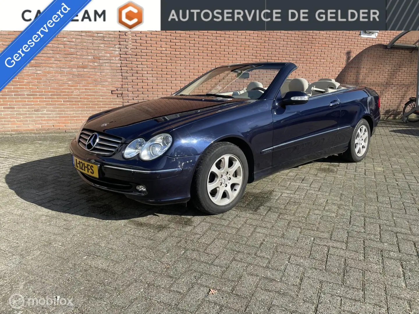 Mercedes-Benz CLK 240 Cabrio Elegance | PDC V+A | Aut | Xenon| Climate | Blau - 1
