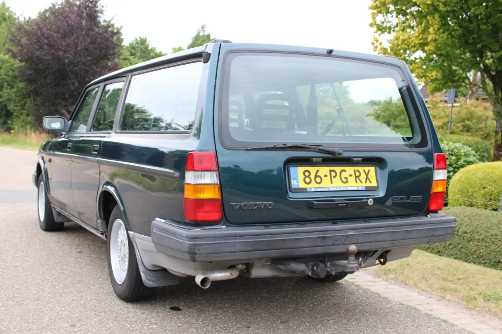 Volvo 240 2.0I Polar Stationwagon airco/stuurbekr./lm velgen Groen - 2