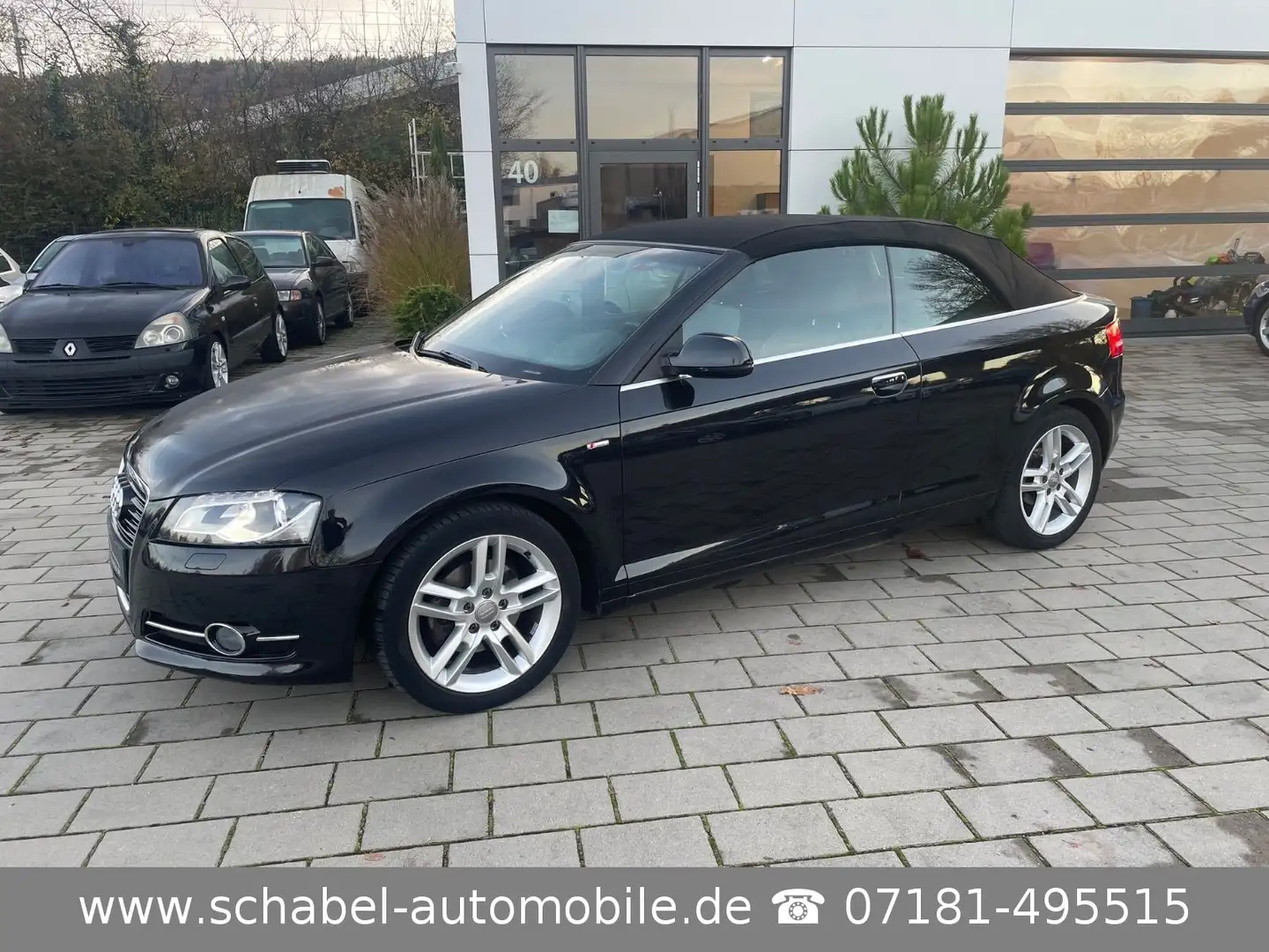 Audi A3 Cabriolet 1.4 S line Sportpaket / plus 88tkm Noir - 2