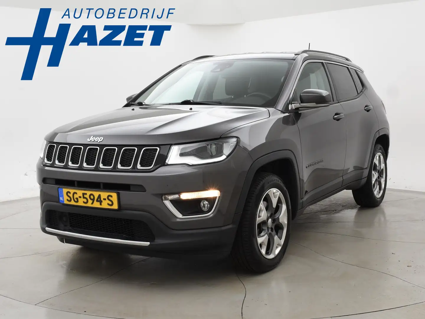 Jeep Compass 2.0 MULTIJET DIESEL 4X4 LIMITED + 1900 KG TREKHAAK Gris - 1