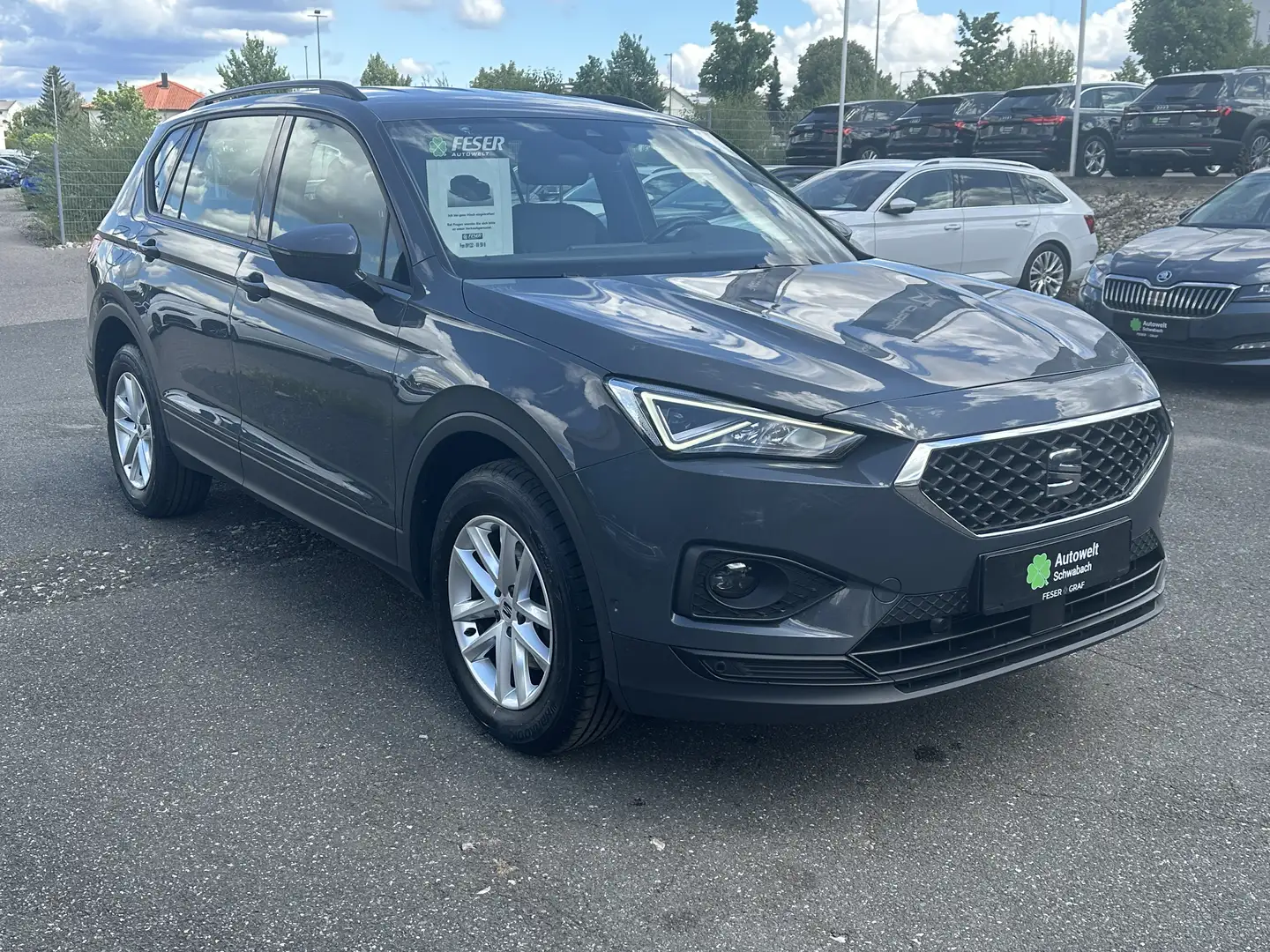 SEAT Tarraco Style 2.0 TDI AHK LED KAMERA VIRTUAL ACC Grau - 2