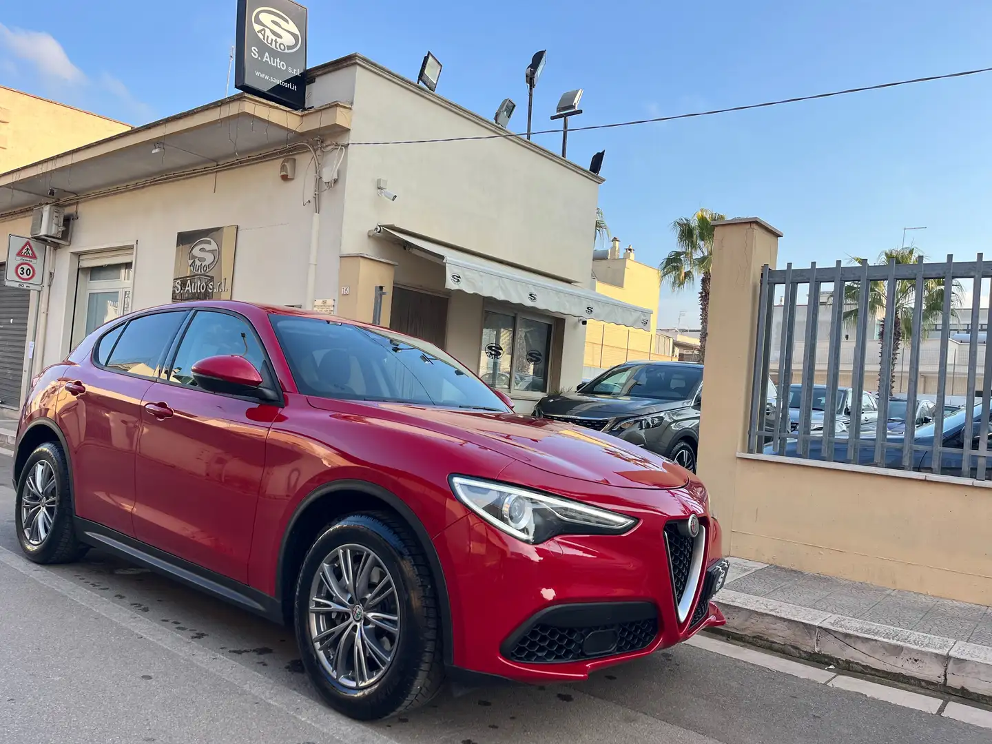 Alfa Romeo Stelvio 2.2 Turbodiesel 160CV AT8 Rouge - 1
