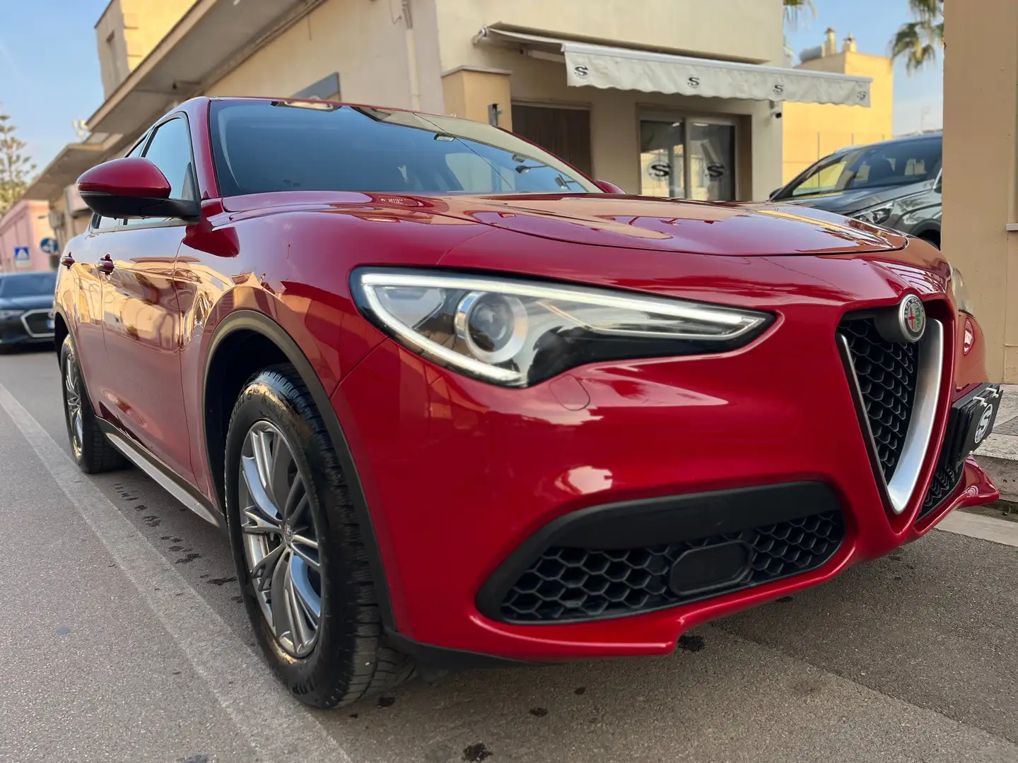 Alfa Romeo Stelvio 2.2 Turbodiesel 160CV AT8 Rouge - 2