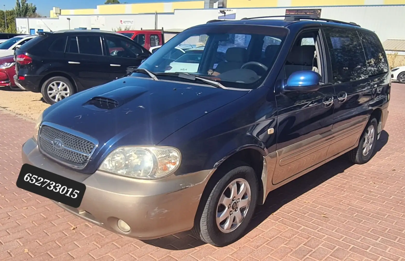 Kia Carnival 2.9CRDI EX Azul - 1